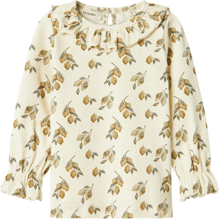 Slim Fit Top Med Lange Ærmer