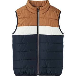 Name It Vest Dark Sapphire Colorblocking
