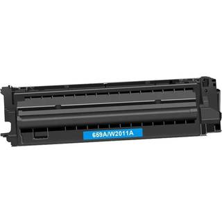 HP 659A cyan toner 13.000 sider W2011A kompatible