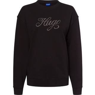 Sweatshirt med oversize fit i sweatkvalitet af bomuld og med logografik