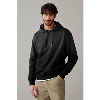 Next Black Ombre Dip-Dye Cotton Rich Jersey Hoodie