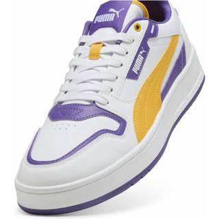 Puma Court Classic Street Sneakers Unisex, White, Size 40, Shoes - Violet - 40