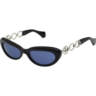 Vivienne Westwood VW5093 001 55 Solbriller Kvinder Black - Shiny Black - 55mm