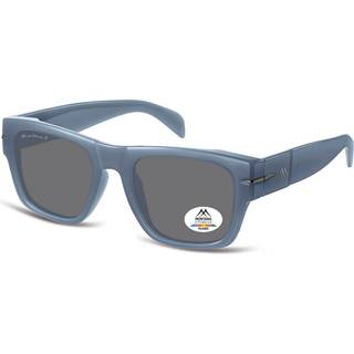 Montana Briller MP189 Polarized MP189D 53 Solbriller Mænd Blue - Shiny Light Blue - 53mm