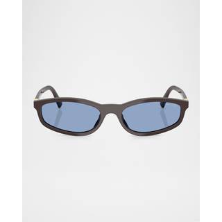 Miu Miu MUA06SF Asian Fit 22C60O 54 Solbriller Kvinder Brun - Mocha Brown - 54mm