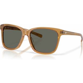Costa Del Mar May Polarized 200919 57 Solbriller Kvinder Brun - Sun Ray - 57mm