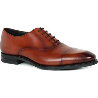 Loake Loake Scotch Patina Håndmalede Tåkappe Oxford Brune Sko
