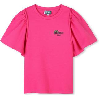 KENZO KIDS KENZO KIDS Pink Logo Short Sleeve T-Shirt