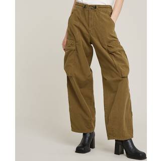 Balloon Cargo Pants - Green - Women