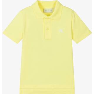 Stretch Pique Polo Shirt - Yellow - 4 years (104 cm)
