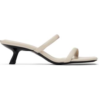 Hilda Mule Sandals - Bone 38