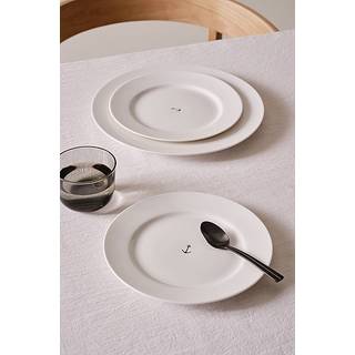 ANCHOR sidetallerken 2-pak ø 20.2 cm - Hvid