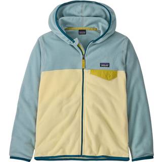 Patagonia Kid's Micro D Snap-T Jacket Fleecejakke Børn størrelse S farve turkis/beige