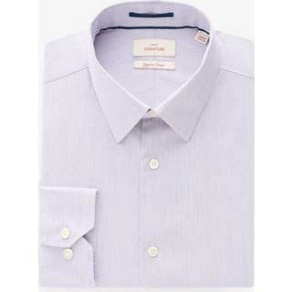 Next Lilac Texture Regular Fit Premium Two-Fold Cotton Shirt