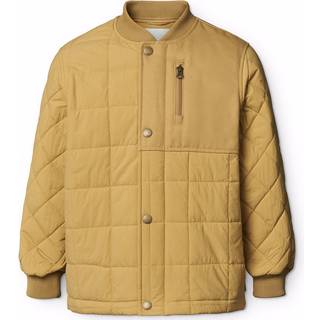 Molo Harold Quilted Jacket Suede 116 cm  Gul  116 cm  Unisex