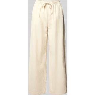 SC-Cissie 49-C - Loose Fit Casual Højtaljet - Sand