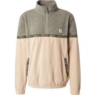 Iriedaily Monte Noe Troyer Half-Zip Fleecepullover - S - smokey olive