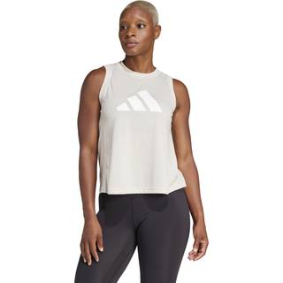 adidas adidas Grey Train Essentials Big Logo Training Vest Top