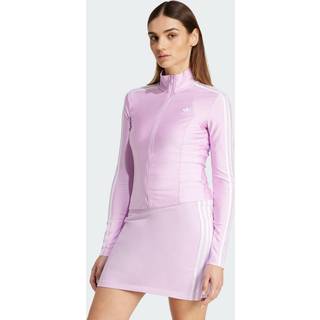Adicolor 3-Stripes Slim træningsjakke - Light Orchid - 2XL