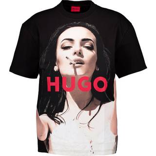 HUGO Herren T-Shirt schwarz
