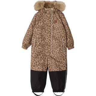 Kuling Chamonix Leopardmønstret Flyverdragt Walnut 110 cm  Beige  110 cm  Unisex