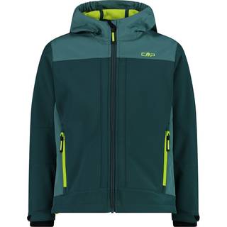 CMP Boy's Jacket Fix Hood Softshell Softshelljakke Børn størrelse 92 farve blå