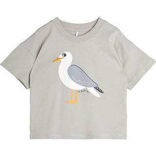 Mini Rodini Grey Seagull T-shirt - Str. 2-3y 92/98cm