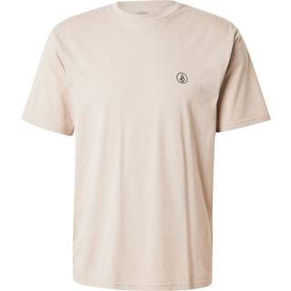 Volcom Circle Blanks Heather S/S T-shirt Herrer størrelse M farve beige