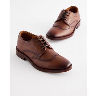 Next Tan Brown Lace-Up Smart Shoes