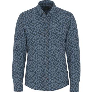 JOOP! Herren Hemd blau gemustert
