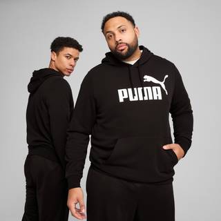 Men&#39;s Puma Essentials No. 1 Logo Hoodie Youth, Black, Size XL, Clothing - Black - XL