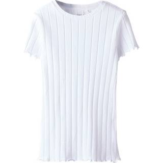 NAME IT T-shirt Noralina Bright White