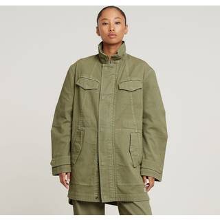 Overdyed Parka - Green - Women