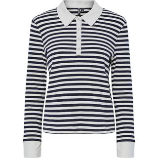 Pcdonna Ribbet Langærmet Polo