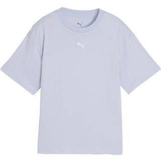 Women&#39;s Puma Essentials Boxy Tee Youth, Blue, Size 11-12Y, Age - Cool Weather - 11-12Y