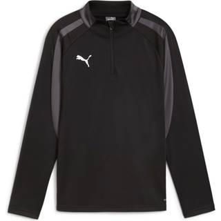 Puma individual LIGA Quarter-Zip Top Youth, Black, Size 7-8Y, Clothing - Shadow Gray - 7-8Y