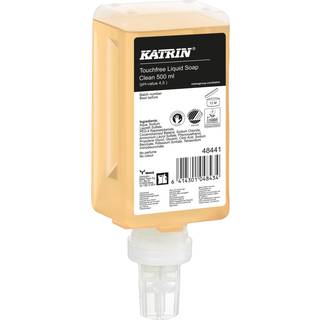 12 x Katrin Clean touchfree parfumefri flydende håndsæbe 500ml