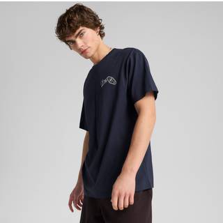 Men&#39;s GRAPHICS Puma Hotel Relaxed T-Shirt, Blue, Size XS, Clothing - New Navy - XS