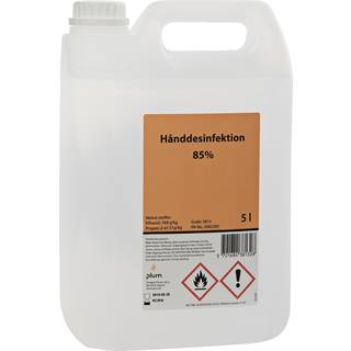 Plum Hånddesinfektion Gel 85% 5 Ltr.