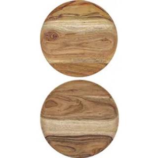 House Doctor Runde Bakker Wood Natur D17,5