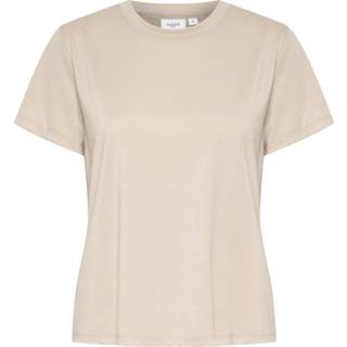 Saint Tropez Hagasz Regular T-Shirt Toppe & T-Shirts 30513828 Plaza Taupe (MEDIUM)
