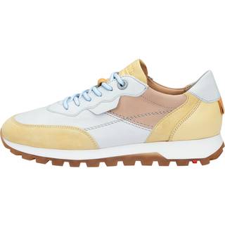 LLOYD 15-840-Dame Sneaker YELLOW/OFFWHITE/NATURE Str. 42