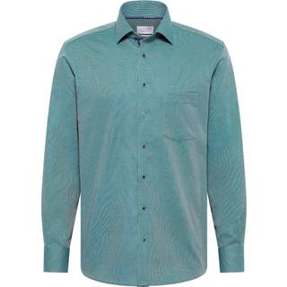 MODERN FIT Shirt in green structured