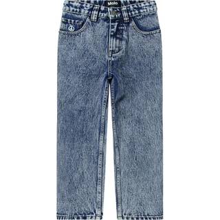 Molo Aska Woven Pants Contrast Stone 104cm  Blå  104 cm  Unisex