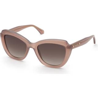 Twinset Kvinde STW069 06K7 Solbriller Acetat Rosa Brun Sommerfugl Normal Skygge