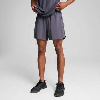 Men&#39;s Puma TRAINING TECH 2-in-1 Shorts, Gray, Size S, Clothing - Galactic Gray - S