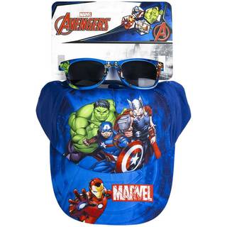 Marvel Avengers Kasket & Solbriller, Blå