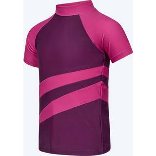 Watery UV-trøje til børn - Manami Kortærmet Rashguard - Lilla - UV badetøj