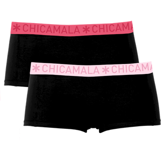 Meisjes 2-pack Boxershorts Effen