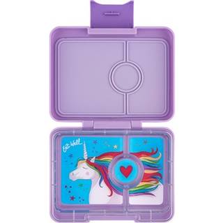 Yumbox Madkasse - Minisnack - 3 rum - Lavender Purple/Unicorn